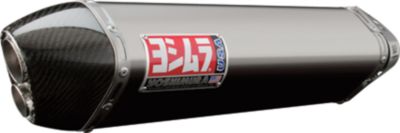 YOSHIMURA TRC-D DUAL OUTLET SLIP-ON EXHAUST - STAINLESS STEEL - 