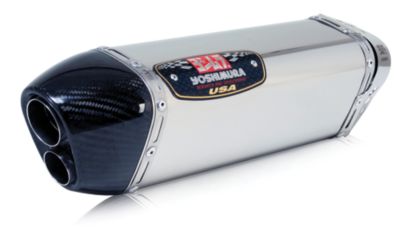 YOSHIMURA TRC-D DUAL OUTLET FULL SYSTEM EXHAUST - STAINLESS STEEL - 