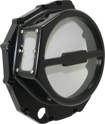 YANA SHIKI CLUTCH COVER WITH WINDOW - BLACK -  Motorcycle Clutch Kits And Components 