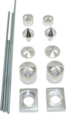 YANA SHIKI SPIKED BILLET DRESS UP KIT - POLISHED - 