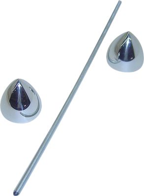 YANA SHIKI FRONT AXLE DRESS UP KIT - POLISHED -  Cruiser Body Parts 