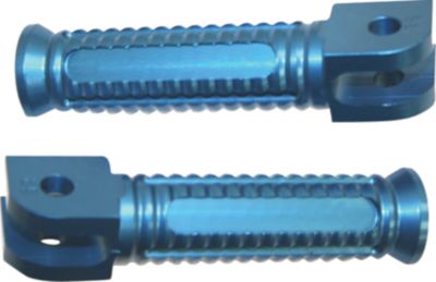 YANA SHIKI BILLET ALUMINUM FRONT FOOTPEGS - BLUE -  Motorcycle Foot Pegs 
