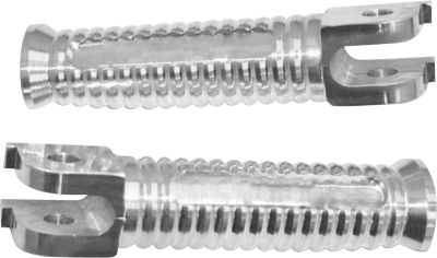 YANA SHIKI BILLET ALUMINUM FRONT FOOTPEGS - CHROME