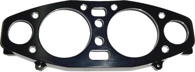 YANA SHIKI GAUGE FACE COVER - BLACK -  Motorcycle Dash And Gauges 