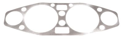 YANA SHIKI BUSA GAUGE FACE COVER - CHROME