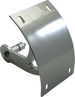 YANA SHIKI SWINGARM LICENSE PLATE MOUNT BRACKET - CHROME - 