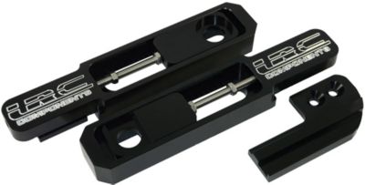 YANA SHIKI LRC BILLET SWINGARM EXTENSION - 7-9 INCH BLACK -  Motorcycle Swingarm Extensions 