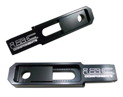 YANA SHIKI LRC BILLET SWINGARM EXTENSION 4-10 INCH BLACK -  Motorcycle Swingarm Extensions 