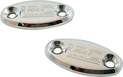 YANA SHIKI LRC MIRROR BLOCK OFF CAPS - POLISHED