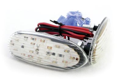 YANA SHIKI MIRROR CAP FRONT LED TURN SIGNALS - Go Pro Lcd Bacpac