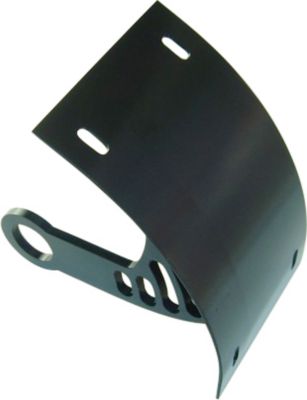 YANA SHIKI UNIVERSAL AXLE MOUNT LICENSE PLATE BRACKET - BLACK - 