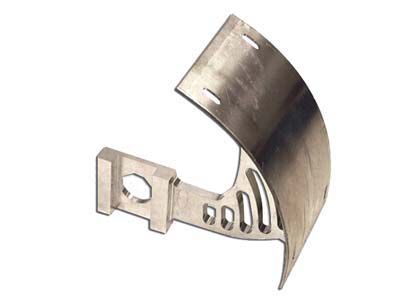 YANA SHIKI SWINGARM LICENSE PLATE BRACKET - SILVER - 