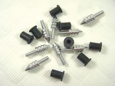 YANA SHIKI SPIKED WINDSCREEN MOUNT KIT -  Motorcycle Windscreen Bolts 
