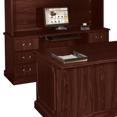Traditional Computer Credenza - 66" x 24", 10610