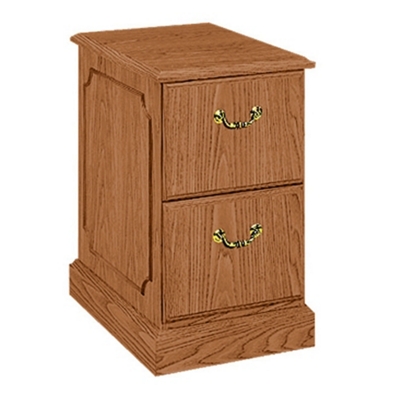 Traditional Two Drawer Vertical File, 10613