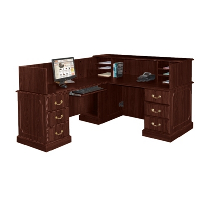 Reception Desk with Left Return, 10866