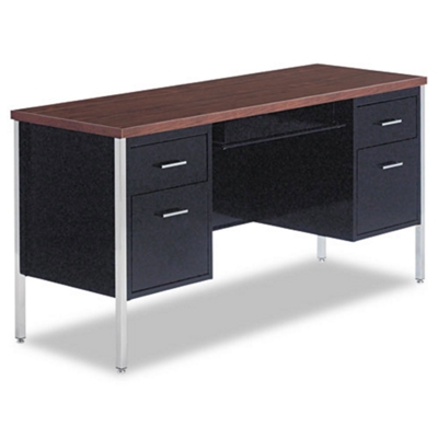 Double Pedestal Credenza 60" X 20", 11316