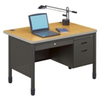 Single Pedestal Desk 47"W, CD03288 Single Pedestal Desk 47"W, CD03288
