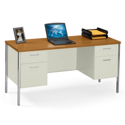 60" x 24" Knee-Hole Credenza, 11945