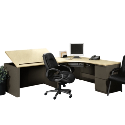Drafting Table with Left J-Table Set, 11967