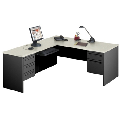 Designer Compact L-Desk with Left Return, 11973