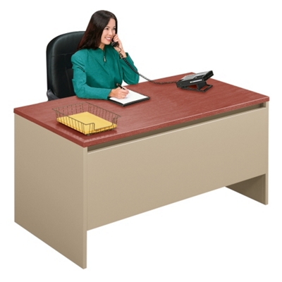 Executive Double Pedestal Desk 5' Wide, 11976