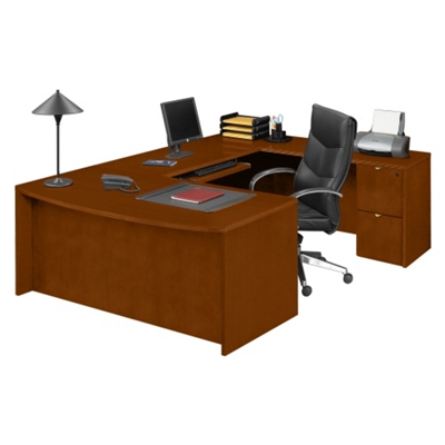 Fairbanks Bowfront U-Desk, 13351