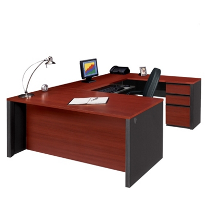 Contemporary Reversible U-Desk, 15120