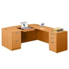 Bow Front L-Desk, 15779 Bow Front L-Desk, 15779