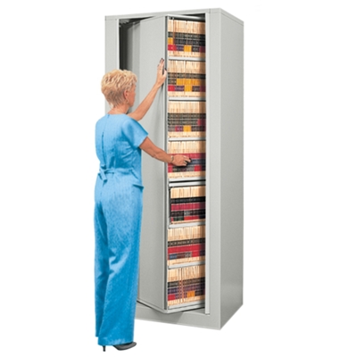 Seven-Tier Letter Size Rotary File - Add-On Unit, 30332