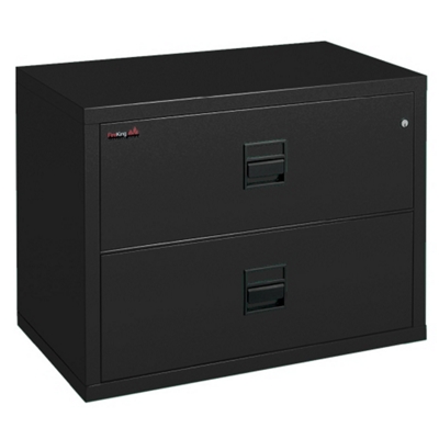 Lateral Fireproof File with Two Drawers 38"W, 30343