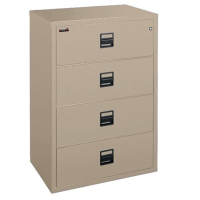 Lateral Fireproof File with Four Drawers 38"W, 30347