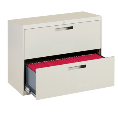 Lateral File 42" Wide with 2 Drawers, 30468