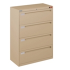 36" Wide Lateral File with Four Drawers, 30762 36" Wide Lateral File with Four Drawers, 30762