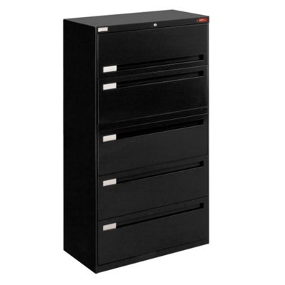 36" Wide Lateral File with Five Drawers, 30763
