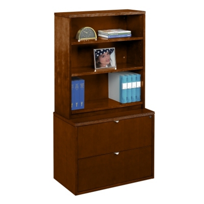 Fairbanks Bookcase with Lateral File, 30825
