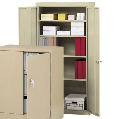 Steel Storage Cabinet - 72"H x 18"D