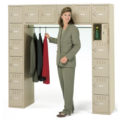 Heavy-Duty 16-Person Box Locker Unit, 31238