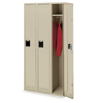 Set of Three Single Tier Lockers, 31241