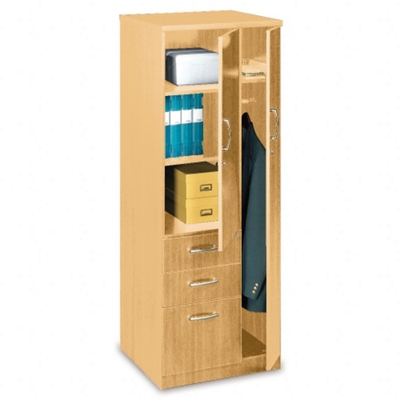 Storage Tower with 2 Utility Drawers and 1 File Drawer, 31661