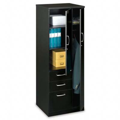 Storage Tower with 2 Utility Drawers and 1 File Drawer, 31661