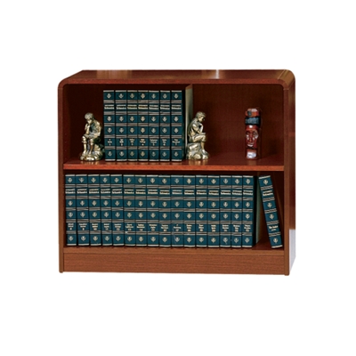 Radius Bookcase with Reinforced Shelves 30"H