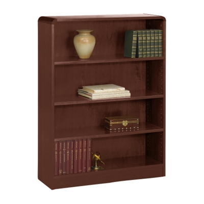 Radius Bookcase with Reinforced Shelves 48"H, 32090