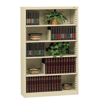 Heavy Duty Steel Bookcase with Five Shelves, 32625