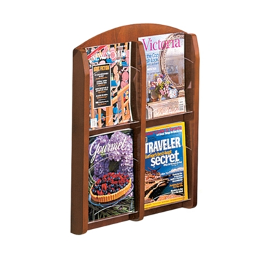 Four Pocket Literature Rack