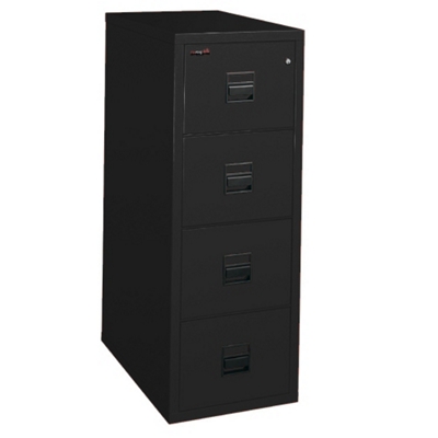 Vertical Fireproof File with Four Drawers, 34266