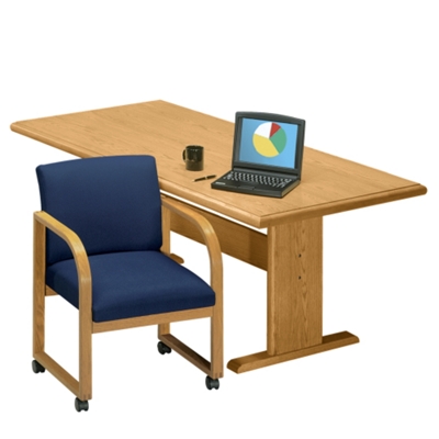 Contemporary Conference Table - 6' x 3', 40420