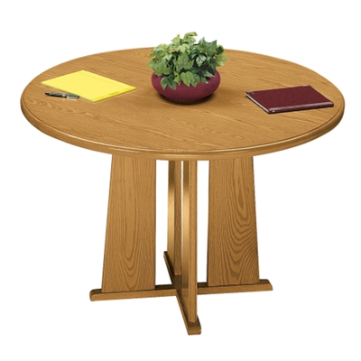 Contemporary Round Conference Table - 36 Diameter