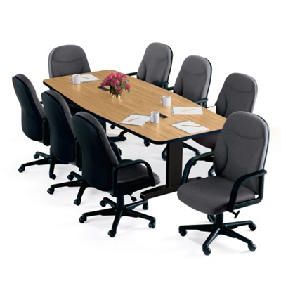 Boat Shape Conference Table - 72" x 36", 40573