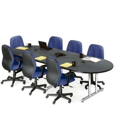 Oval Conference Table 10' x 4', 40591